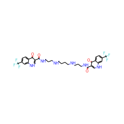 O=C(NCCCNCCCCNCCCNC(=O)c1c[nH]c2cc(C(F)(F)F)ccc2c1=O)c1c[nH]c2cc(C(F)(F)F)ccc2c1=O ZINC000026395281