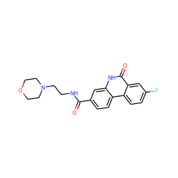 O=C(NCCN1CCOCC1)c1ccc2c(c1)[nH]c(=O)c1cc(F)ccc12 ZINC000029410206