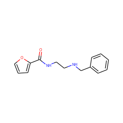 O=C(NCCNCc1ccccc1)c1ccco1 ZINC000004498088