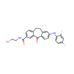 O=C(NCCO)c1ccc2c(c1)C(=O)c1ccc(Nc3ccc(F)cc3F)cc1CC2 ZINC000095596499