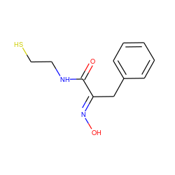 O=C(NCCS)/C(Cc1ccccc1)=N/O ZINC000044091379