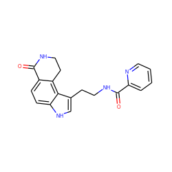 O=C(NCCc1c[nH]c2ccc3c(c12)CCNC3=O)c1ccccn1 ZINC000043073314