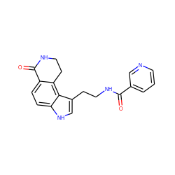 O=C(NCCc1c[nH]c2ccc3c(c12)CCNC3=O)c1cccnc1 ZINC000043012839