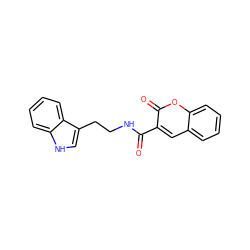 O=C(NCCc1c[nH]c2ccccc12)c1cc2ccccc2oc1=O ZINC000003222009