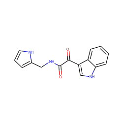 O=C(NCc1ccc[nH]1)C(=O)c1c[nH]c2ccccc12 ZINC000013685552