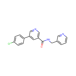 O=C(NCc1cccnc1)c1cncc(-c2ccc(Cl)cc2)c1 ZINC000064528512