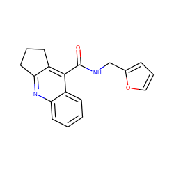 O=C(NCc1ccco1)c1c2c(nc3ccccc13)CCC2 ZINC000000418419