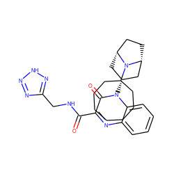 O=C(NCc1nn[nH]n1)c1nc2ccccc2n([C@@H]2C[C@@H]3CC[C@H](C2)N3C2CCCCCCC2)c1=O ZINC000114709612