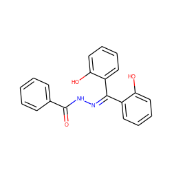 O=C(NN=C(c1ccccc1O)c1ccccc1O)c1ccccc1 ZINC000113801040