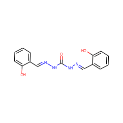 O=C(NN=Cc1ccccc1O)NN=Cc1ccccc1O ZINC000254439172