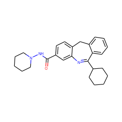 O=C(NN1CCCCC1)c1ccc2c(c1)N=C(C1CCCCC1)c1ccccc1C2 ZINC000040939084