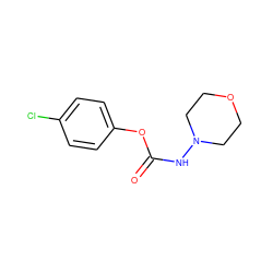 O=C(NN1CCOCC1)Oc1ccc(Cl)cc1 ZINC000029414800