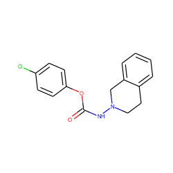 O=C(NN1CCc2ccccc2C1)Oc1ccc(Cl)cc1 ZINC000000027369