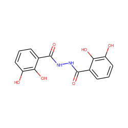 O=C(NNC(=O)c1cccc(O)c1O)c1cccc(O)c1O ZINC000028966854