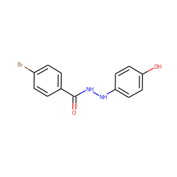 O=C(NNc1ccc(O)cc1)c1ccc(Br)cc1 ZINC000003076461