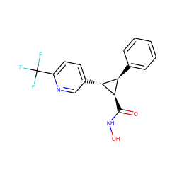 O=C(NO)[C@@H]1[C@H](c2ccccc2)[C@H]1c1ccc(C(F)(F)F)nc1 ZINC000103248860