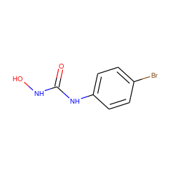 O=C(NO)Nc1ccc(Br)cc1 ZINC000000396739