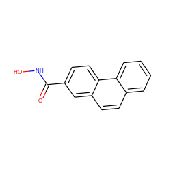 O=C(NO)c1ccc2c(ccc3ccccc32)c1 ZINC000028110230