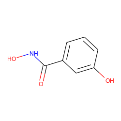 O=C(NO)c1cccc(O)c1 ZINC000013511092