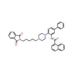 O=C(Nc1cc(-c2ccccc2)ccc1N1CCN(CCCCCN2C(=O)c3ccccc3C2=O)CC1)c1cccc2ccccc12 ZINC000014962022