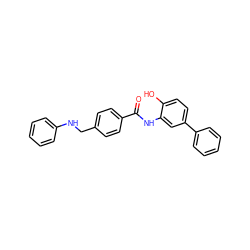 O=C(Nc1cc(-c2ccccc2)ccc1O)c1ccc(CNc2ccccc2)cc1 ZINC000141712965