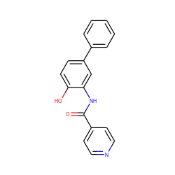 O=C(Nc1cc(-c2ccccc2)ccc1O)c1ccncc1 ZINC000029127762