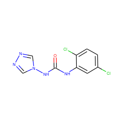 O=C(Nc1cc(Cl)ccc1Cl)Nn1cnnc1 ZINC000015933798