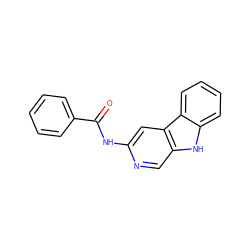 O=C(Nc1cc2c(cn1)[nH]c1ccccc12)c1ccccc1 ZINC000100993611