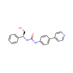 O=C(Nc1ccc(-c2ccncc2)cc1)N[C@H](CO)c1ccccc1 ZINC000043152493