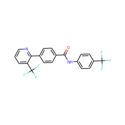 O=C(Nc1ccc(C(F)(F)F)cc1)c1ccc(-c2ncccc2C(F)(F)F)cc1 ZINC000038149546