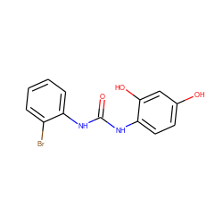 O=C(Nc1ccc(O)cc1O)Nc1ccccc1Br ZINC000028372299