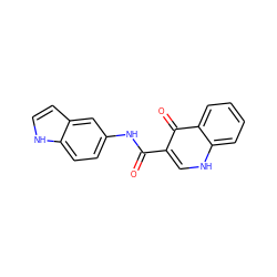 O=C(Nc1ccc2[nH]ccc2c1)c1c[nH]c2ccccc2c1=O ZINC000112861409