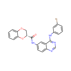 O=C(Nc1ccc2ncnc(Nc3cccc(Br)c3)c2c1)[C@H]1COc2ccccc2O1 ZINC000084688442