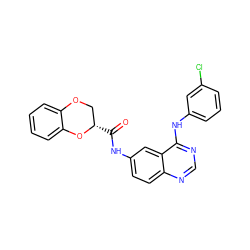 O=C(Nc1ccc2ncnc(Nc3cccc(Cl)c3)c2c1)[C@H]1COc2ccccc2O1 ZINC000084688444