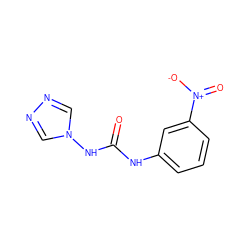 O=C(Nc1cccc([N+](=O)[O-])c1)Nn1cnnc1 ZINC000015952161