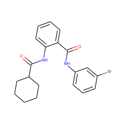 O=C(Nc1cccc(Br)c1)c1ccccc1NC(=O)C1CCCCC1 ZINC000199853587