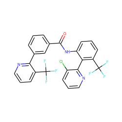 O=C(Nc1cccc(C(F)(F)F)c1-c1ncccc1Cl)c1cccc(-c2ncccc2C(F)(F)F)c1 ZINC001772602736