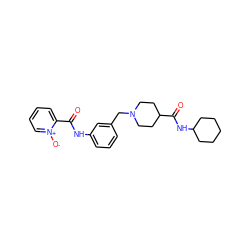 O=C(Nc1cccc(CN2CCC(C(=O)NC3CCCCC3)CC2)c1)c1cccc[n+]1[O-] ZINC001772614971