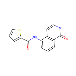 O=C(Nc1cccc2c(=O)[nH]ccc12)c1cccs1 ZINC000071318074