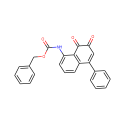 O=C(Nc1cccc2c1C(=O)C(=O)C=C2c1ccccc1)OCc1ccccc1 ZINC000013443950