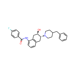 O=C(Nc1cccc2c1C[C@@H](O)[C@H](N1CCC(Cc3ccccc3)CC1)C2)c1ccc(F)cc1 ZINC000473108546