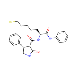 O=C(Nc1ccccc1)[C@H](CCCCCS)NC(=O)[C@@H]1C(=O)NC[C@@H]1c1ccccc1 ZINC000205066202