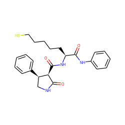 O=C(Nc1ccccc1)[C@H](CCCCCS)NC(=O)[C@H]1C(=O)NC[C@H]1c1ccccc1 ZINC000204931682