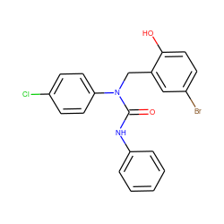 O=C(Nc1ccccc1)N(Cc1cc(Br)ccc1O)c1ccc(Cl)cc1 ZINC000072177354