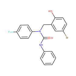 O=C(Nc1ccccc1)N(Cc1cc(Br)ccc1O)c1ccc(F)cc1 ZINC000072177352