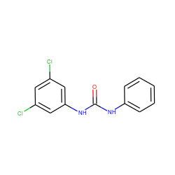 O=C(Nc1ccccc1)Nc1cc(Cl)cc(Cl)c1 ZINC000000182186