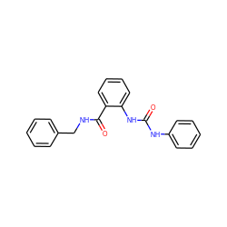 O=C(Nc1ccccc1)Nc1ccccc1C(=O)NCc1ccccc1 ZINC000000472677