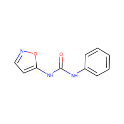 O=C(Nc1ccccc1)Nc1ccno1 ZINC000000122410