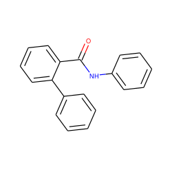 O=C(Nc1ccccc1)c1ccccc1-c1ccccc1 ZINC000007609355