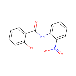 O=C(Nc1ccccc1[N+](=O)[O-])c1ccccc1O ZINC000003896289